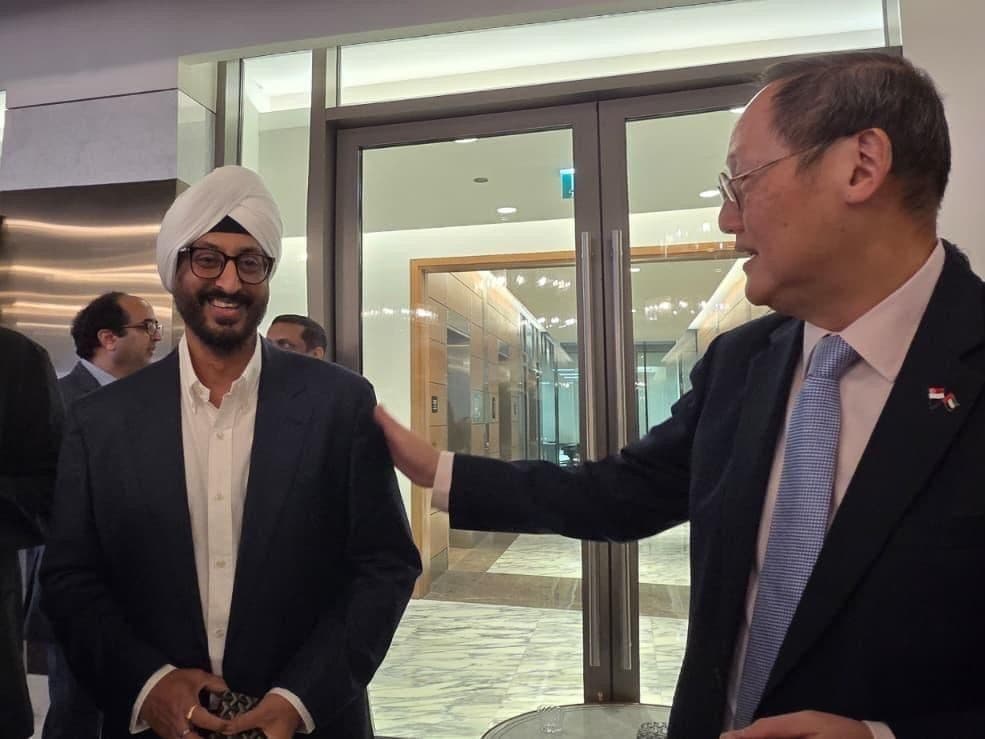 nSearch Global SBF networking with Minister Tan See Leng
