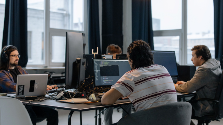 Augmented IT specialists working alongside an in-house enterprise team
