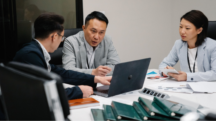 Enterprise team reviewing IT vendor compliance in a regulated environment