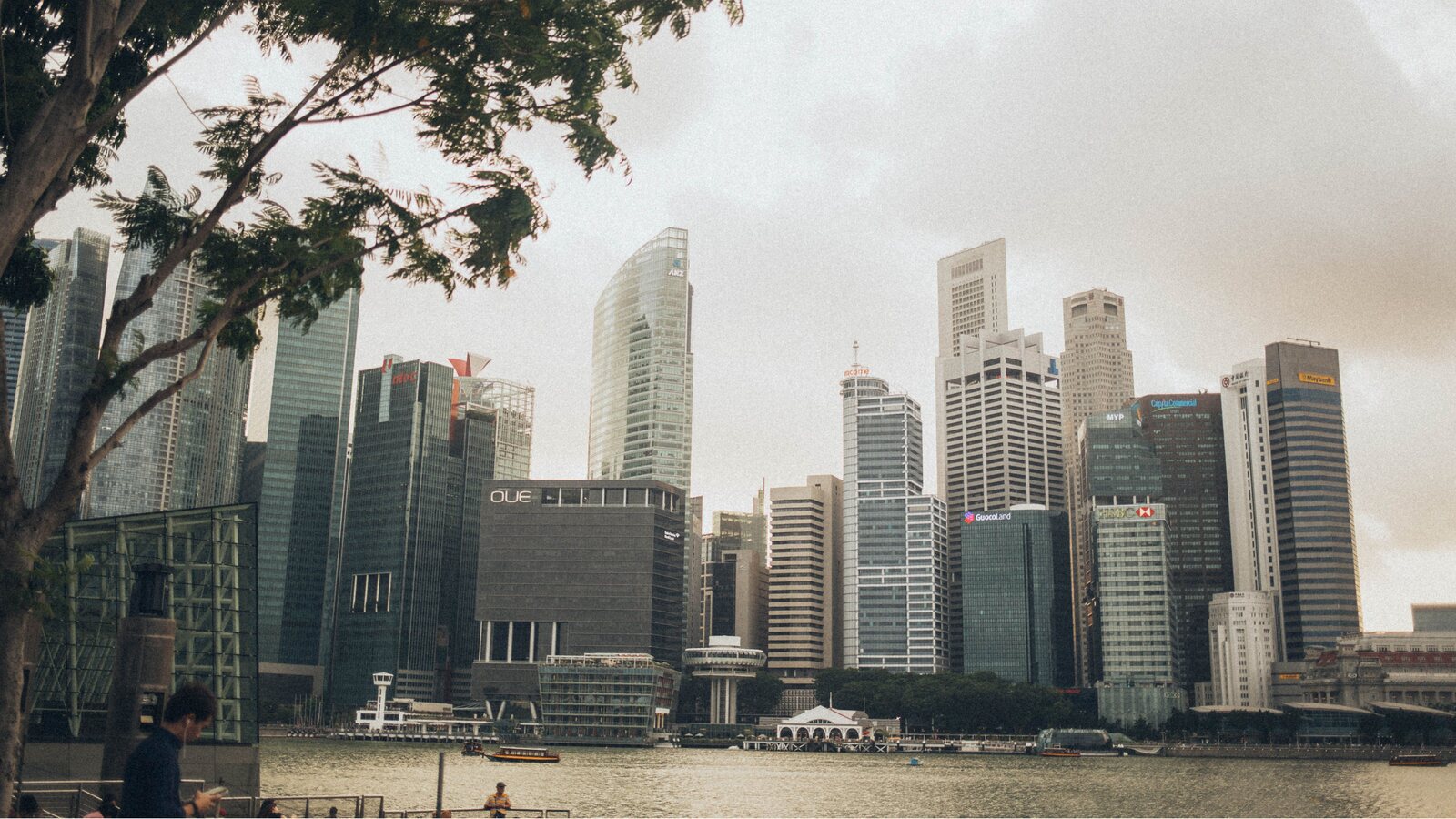Singapore skyline representing enterprises adapting to the new childcare leave policy